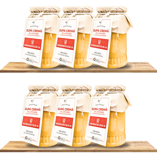 Pachet 6x Supa crema de linte (2040 g)